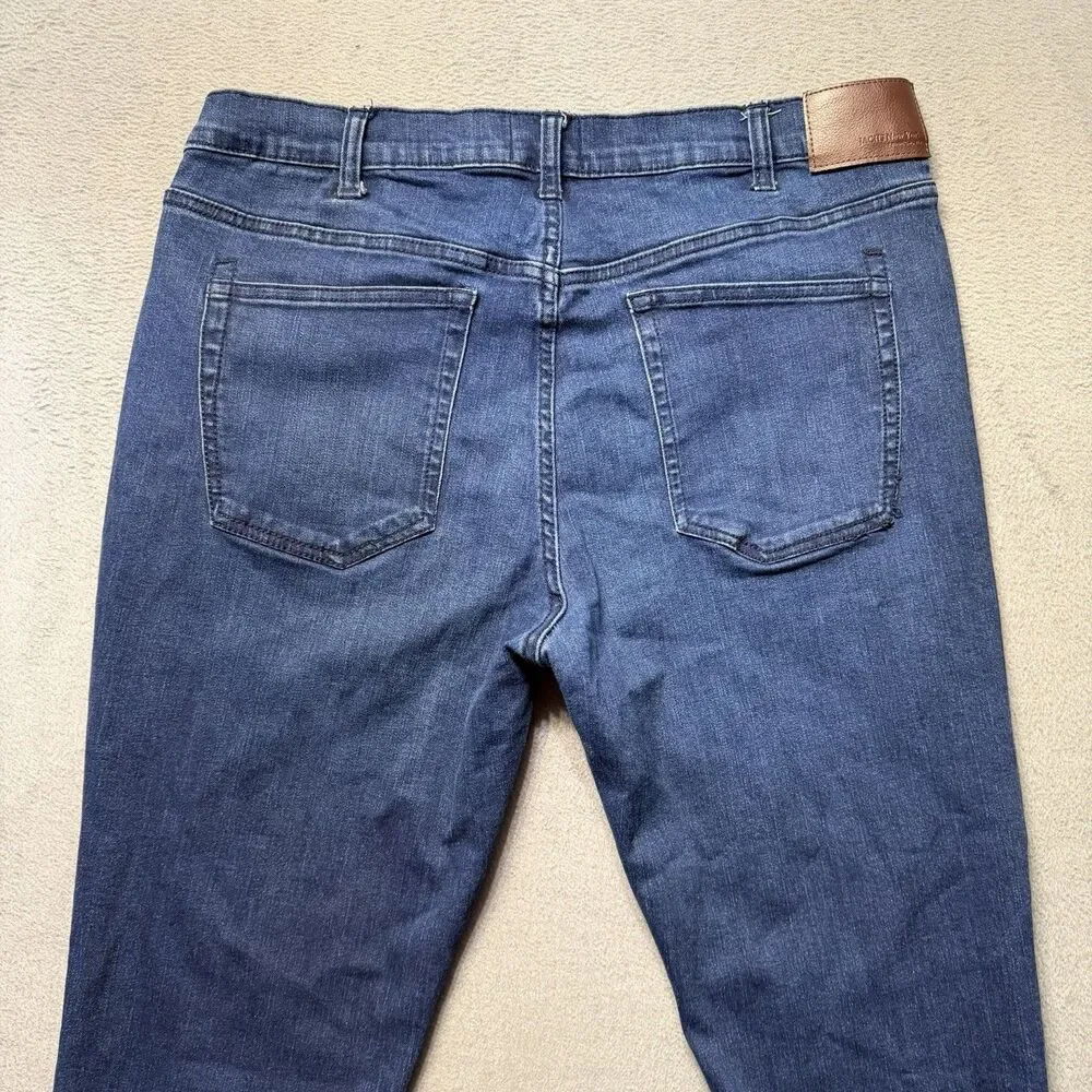 Jachs New York Tribeca Jeans Men’s 38x32 Blue Stretch Denim Straight Leg Pants